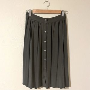 Olive Green Skirt